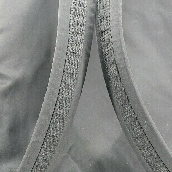 Versace Nylon Baroque Zebra Print Backpack Black Multicolor DFZ5350 - Picture 10 of 10